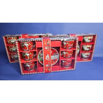 Набір кавовий новорічний 12 предметів 